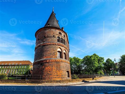 HDR Holstentor Holsten Gate In Luebeck 9845100 Stock Photo At Vecteezy