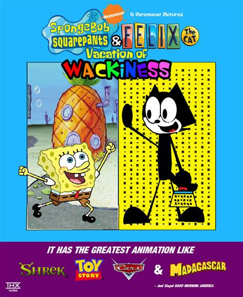 Spongebob And Felix The Cat Vacation Of Wackiness By Squarepant2395 On