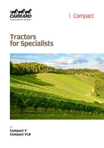 Tractors For Specialists Carraro Tractors PDF Catalogs Technical