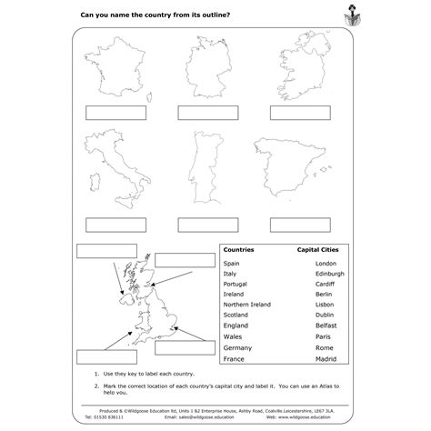 Country_Outlines_Quiz | Wildgoose Education