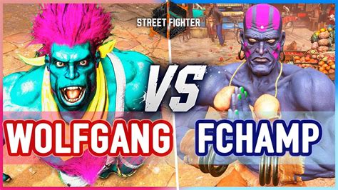 Sf Wolfgang Blanka Vs Filipino Champ Dhalsim Street Fighter