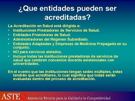 Inicio Del Proceso De AcreditaciÓn En Salud