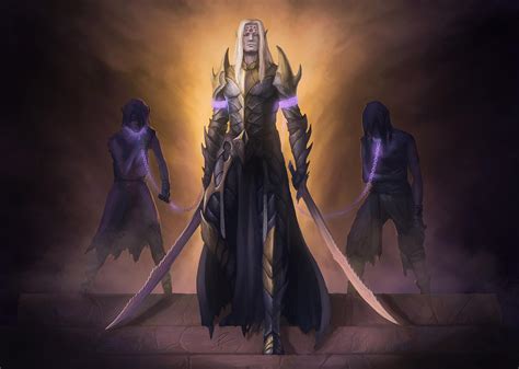 [Art] Drow Villain - Commissions are Open : r/DnD