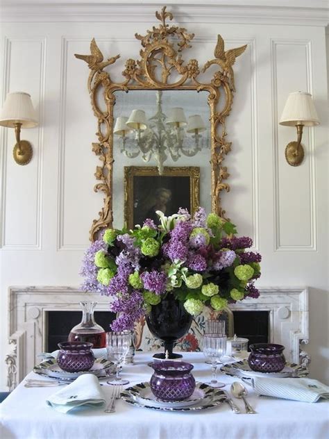 Carolyne Roehm And Her Impeccable Style Floral Arrangements Table