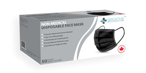 Non Medical Disposable Face Masks Breathe Medical