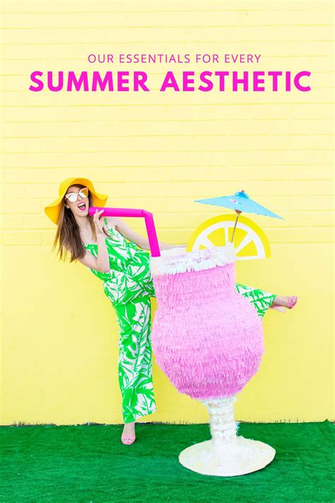 Whats Your Summer Aesthetic Diy Summer Crafts Summer