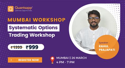 Mumbai Systematic Option Trading Workshop