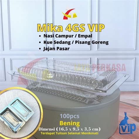 Jual Mika Mika Plastik Gs Vip Mika Plastik Nasi X X