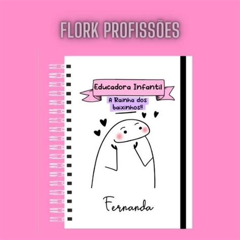 Caderno Flork Educadra Infantil Personalizado A5 90fls Elo7