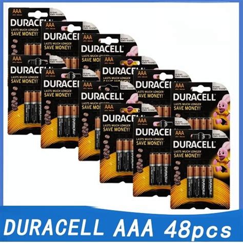 Duracell Alkaline Battery 12 48pcs）aaa Aa Lr6 Lr03 Bateri 15v（12 Cells） Shopee Malaysia