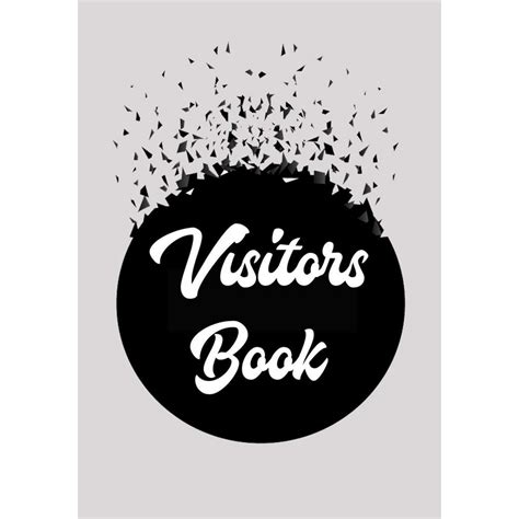 Visitors Book Visitors Register Book Visitor Log Book Visitor Sign