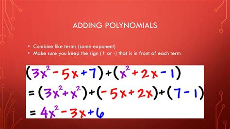 Polynomials And Factoring Ppt Download