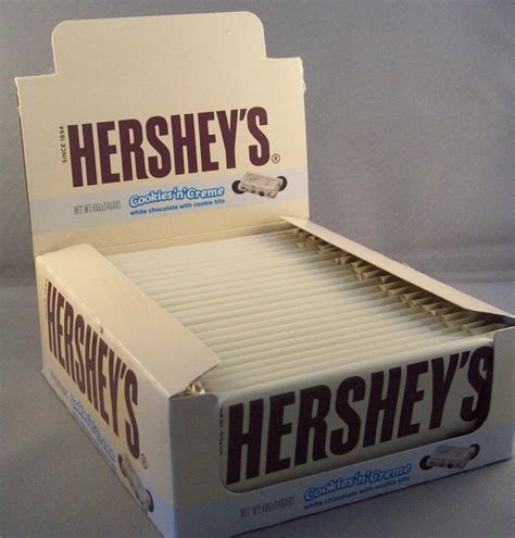 Hershey's Cookies N Cream Bar 40g American White Chocolate Bar Qty 2 to ...