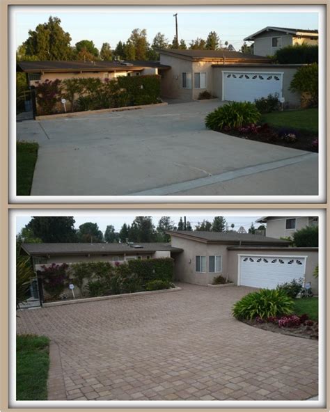 #Pavers for #Driveways before n after. #ModernPaving.com | Diy driveway ...