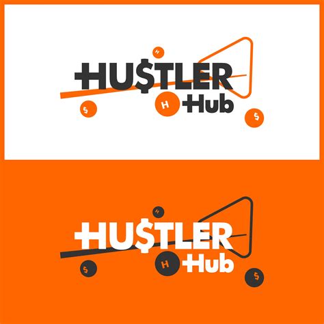 Masculine Professional Logo Design For Hustler Hub By Os Design