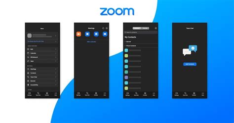 Premium Vector Social Media Zoom Interface Mockup Editorial Interface