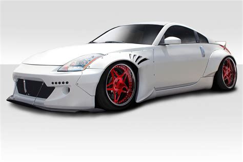 03 08 Fits Nissan 350Z RBS Duraflex 9 Pcs Full Body Kit 113658 EBay