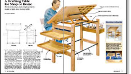 Drafting Table - FineWoodworking