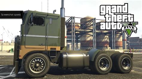 GTA V Next Gen PS4 Jobuilt Hauler Truck Test Drive YouTube