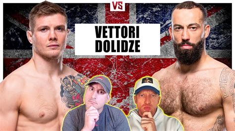 UFC 286 Marvin Vettori Vs Roman Dolidze Prediction Bets DFS YouTube