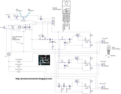 Diagrama De Luces Ritmicas Con Led