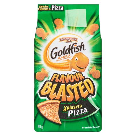 Amazon Goldfish Flavour Blasted Explosive Pizza Crackers 180g 6