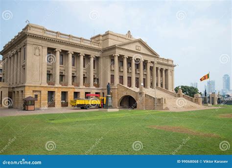 Building of Old Parliament Secretariat of the President Sri Lanka in ...