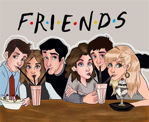 how to draw friends tv show - laughifyougetit