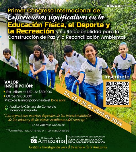 Primer Congreso Internacional De Experiencias Significativas En La Educación Física Deportes Y