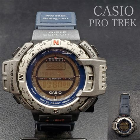 Casio Pro Trek Fishing Gear Prt Fgj