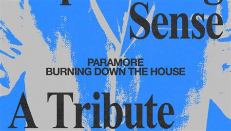 New Track Paramore “burning Down The House” Talking Heads Cover Album Of The Year