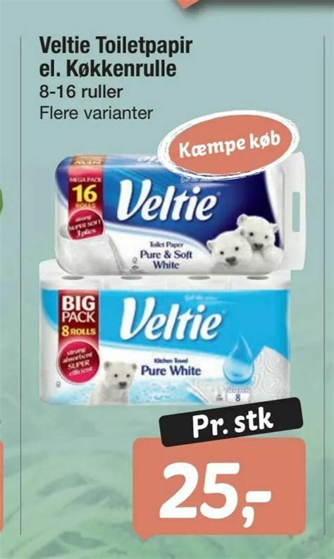 Veltie Toiletpapir El K Kkenrulle Tilbud Hos Fakta Tyskland