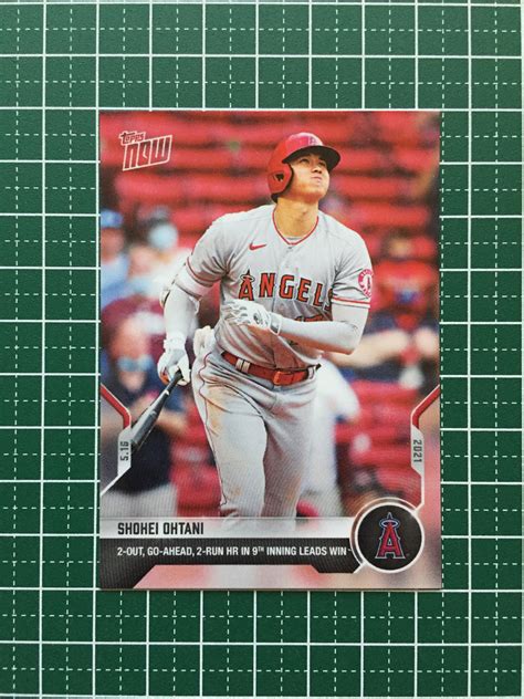 Yahooオークション Topps Mlb 2021 Topps Now 222 大谷翔平／shoh