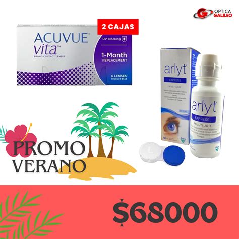 Promo Acuvue Vita Lentes De Contacto Descartables Ptica Galileo