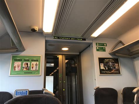 Refurbished Interior Of A British Rail Class 350 Siemens Desiro