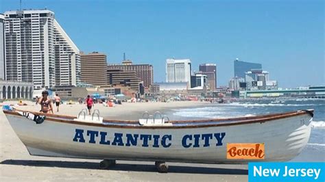 Atlantic City Beach Atlantic City New Jersey Youtube