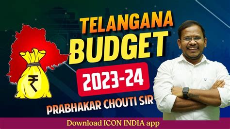 Telangana Budget 2023 24 Group 2 3 And 4 Si And Pc Download Icon