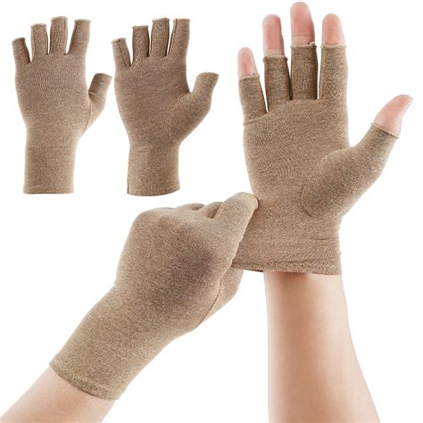 1 Pair Arthritis Gloves Compression Gloves Hand Wrist Support Pain