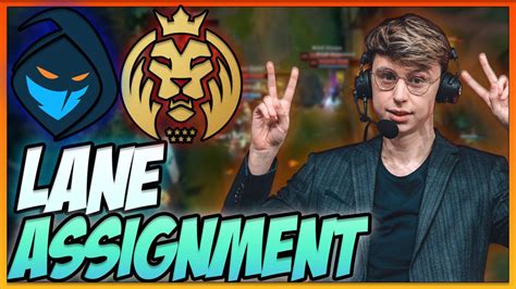 THE IMPORTANCE OF LANE ASSIGNMENT RGE VS MAD REVIEW CAEDREL YouTube