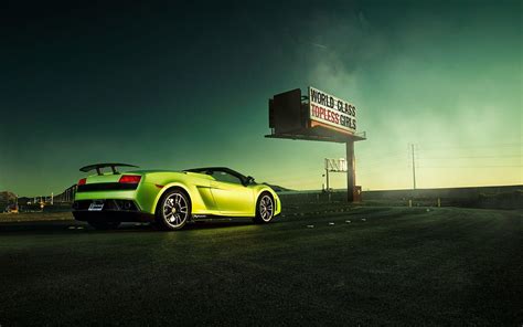 Green Lamborghini Wallpapers - Top Free Green Lamborghini Backgrounds ...