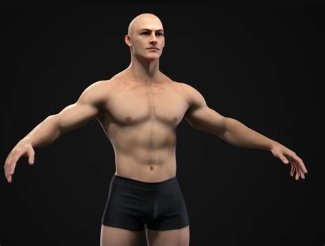 Build Human Model Texturing Uv Map Blender Rig3d For Ue Unity Nsfw