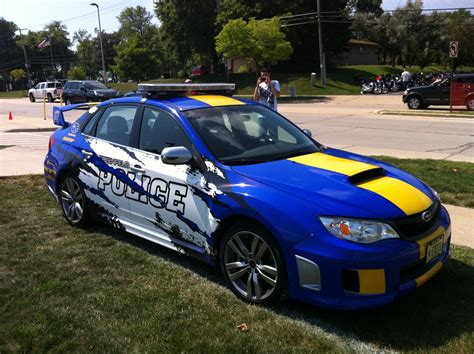 Subaru Wrx Sti Police Car Greenfield Wi Subaru