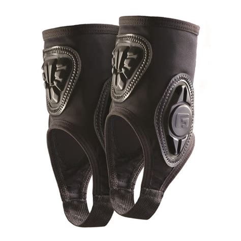 G Form Pro X Ankle Guard Black Emb