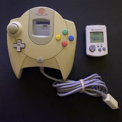 Sega Dreamcast Controller & VMU Visual Memory Unit – Retro Unit