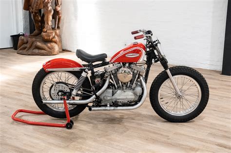 A Rare Harley Davidson Sportster XLR 883 TT Racer