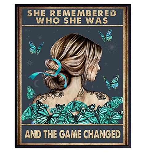 She Remembered Who She Was And The Game Changed Positive Quotes Wall