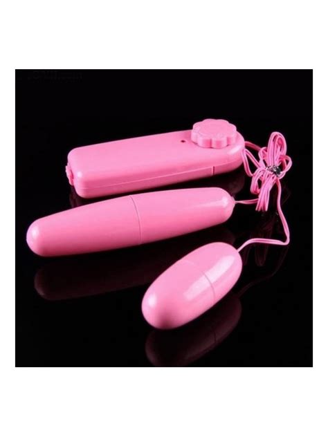 Bala Vibradora Doble Vaginal Anal Sex Shop Mayoristas Color Rosa