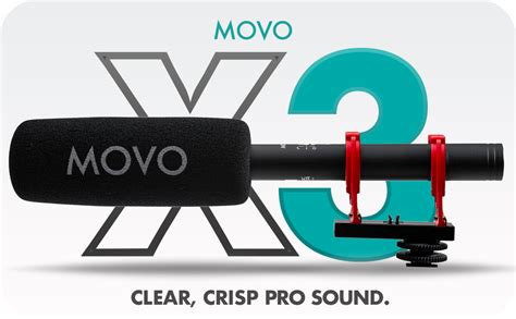 Amazon Movo X3 II 11 Inch XLR Shotgun Mic For Camera