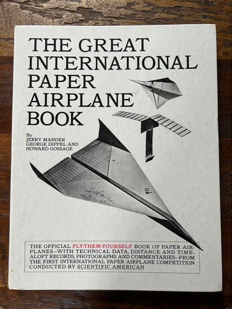 The Great International Paper Airplane Book Hobbies Toys Books