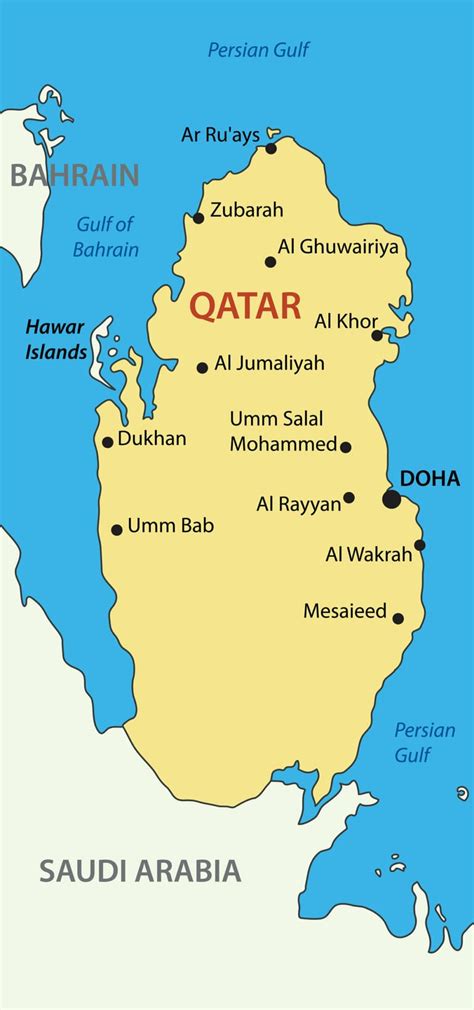Where is Qatar? 🇶🇦 | Mappr